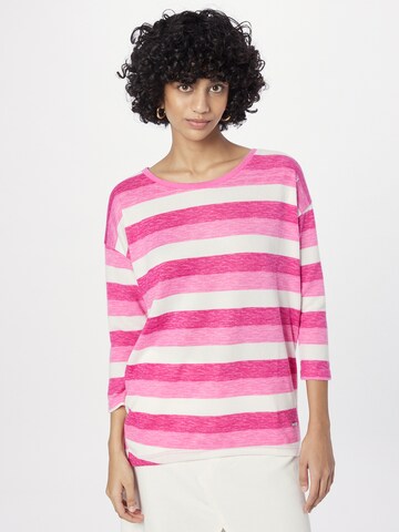 Hailys T-shirt 'Mia' i rosa: framsida
