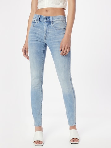 G-Star RAW Skinny Jeans 'Lhana' in Blauw: voorkant