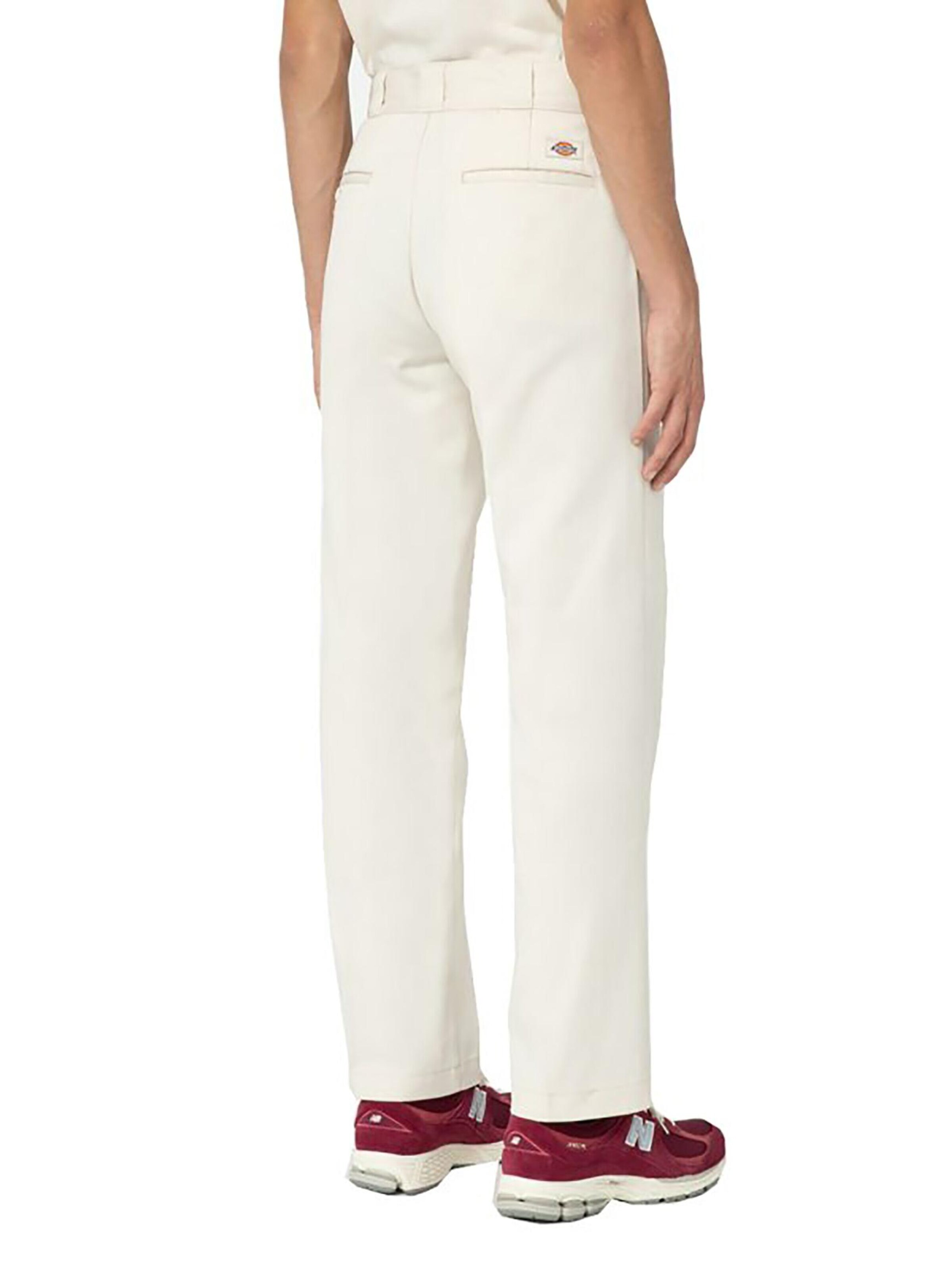 DICKIES Regular Pleat-Front Pants '874' in White