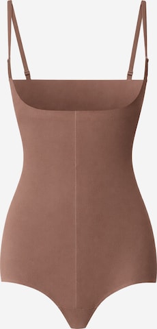 Body modelant C&City en marron : devant