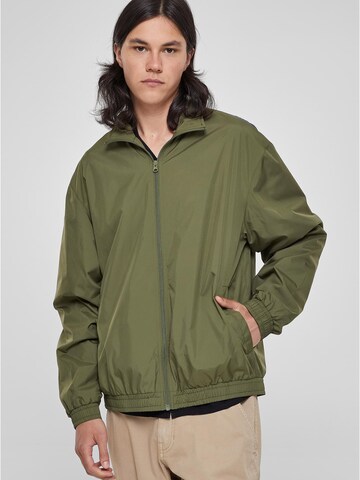 Urban Classics Between-season jacket in Green: front