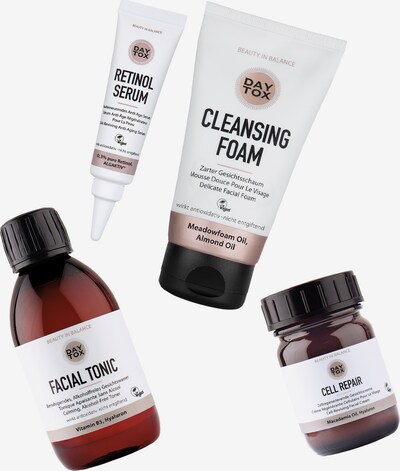 DAYTOX Gesichtspflege-Set in bronze / schwarz / weiß, Produktansicht