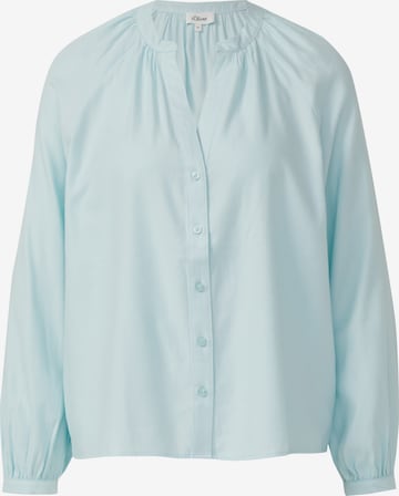 Chemisier s.Oliver en bleu : devant