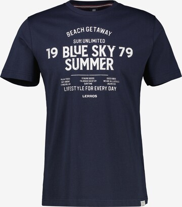 LERROS T-Shirt in Blau: Vorderseite