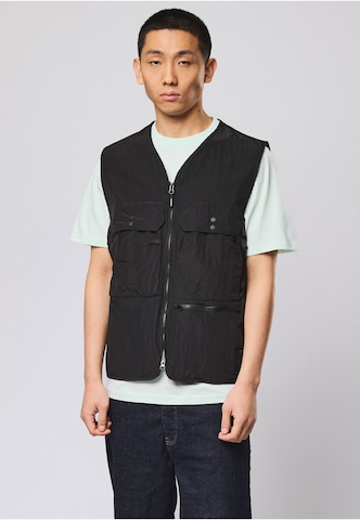 Weekend Offender Weste 'Tangier' in Schwarz: Vorderseite