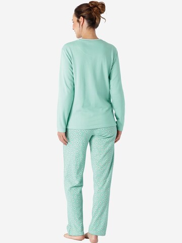 HAJO Pajama 'Premium Cotten' in Green