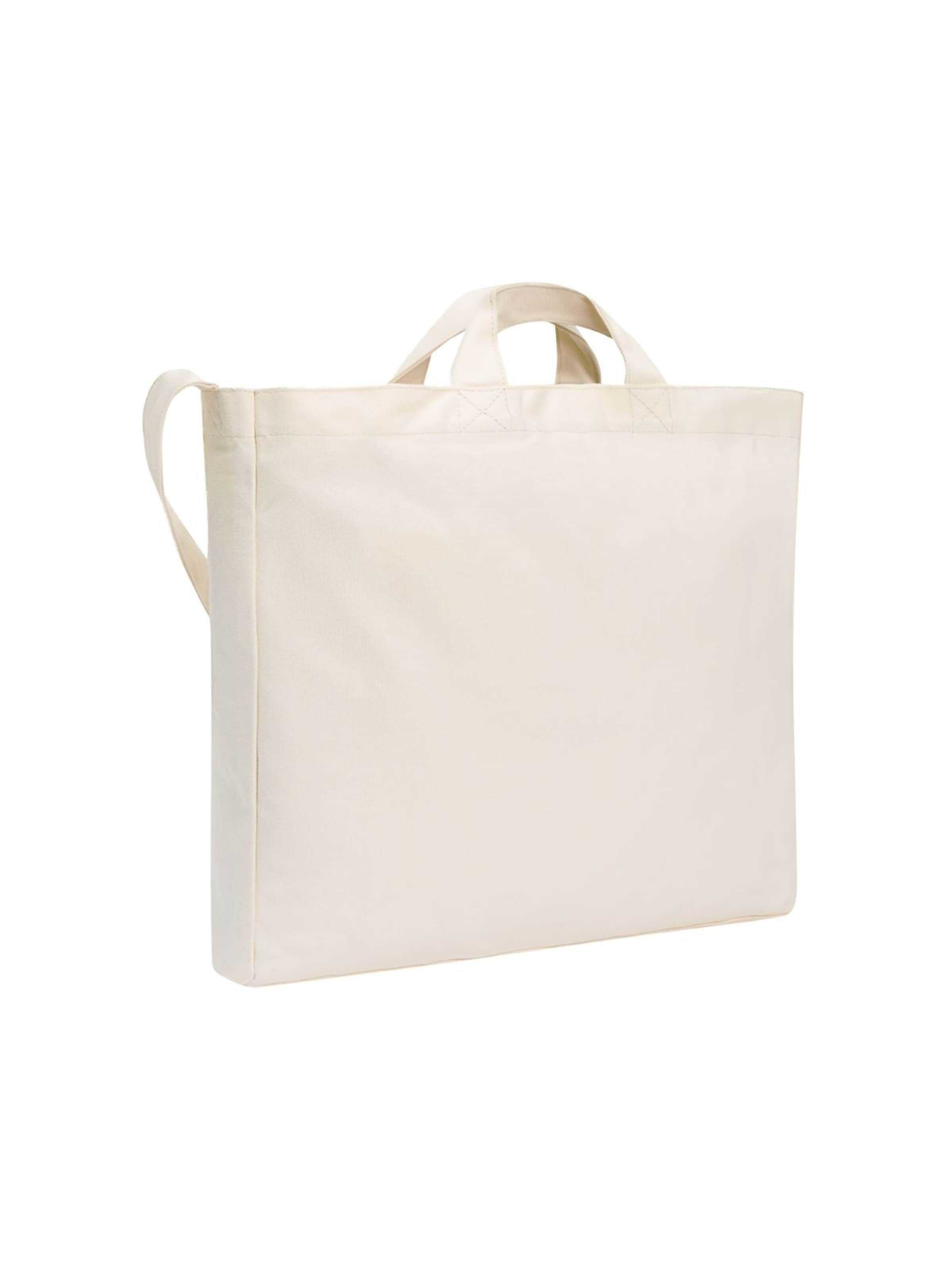 WALLIEN Schultertasche 'Premium Tote Bag'‌‌‌‌ in Weiß
