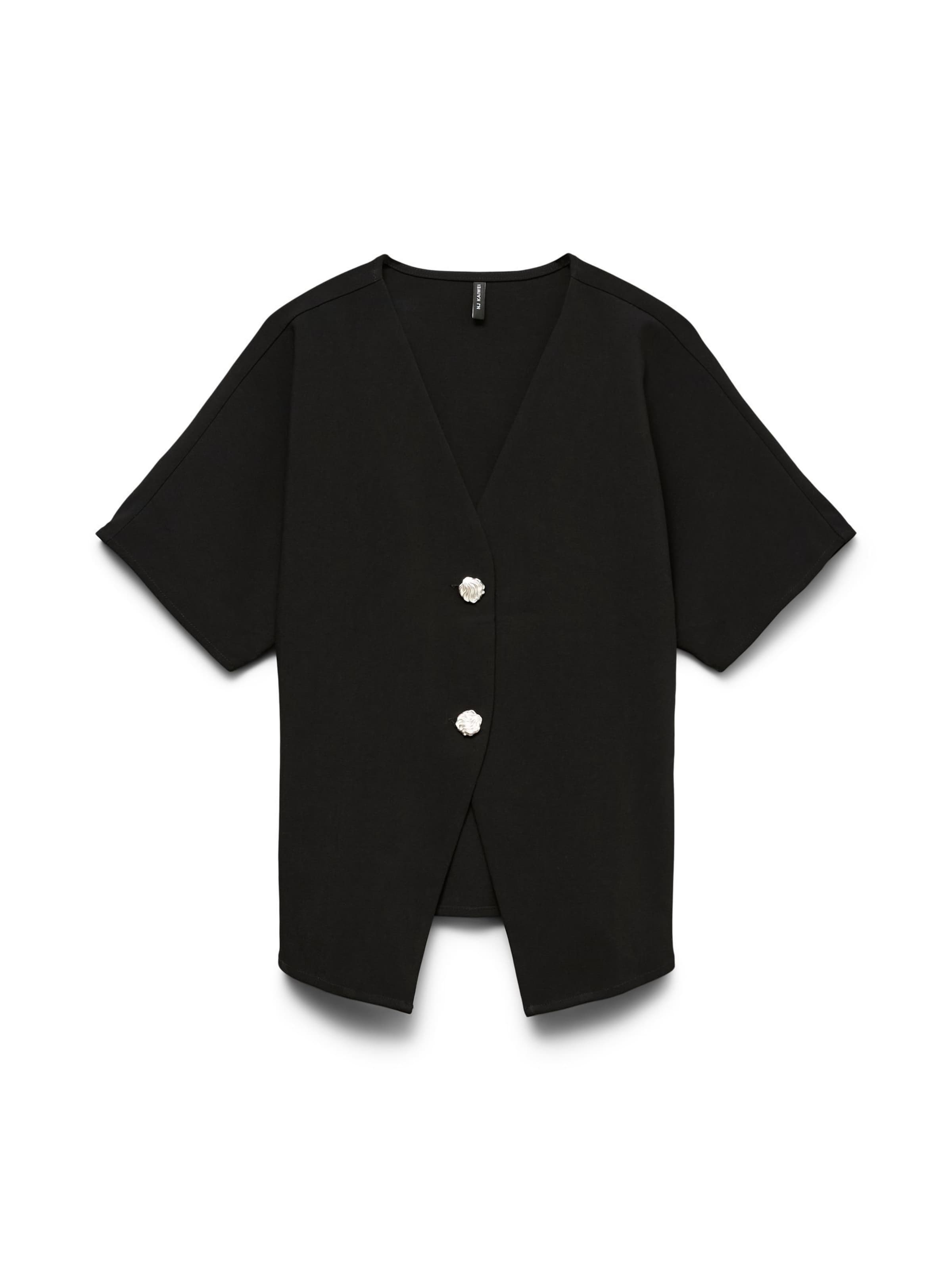 VERO MODA Strickjacke in schwarz, Produktansicht