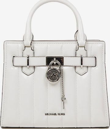 Borsa a mano 'Hamilton' di Michael Kors in bianco: frontale
