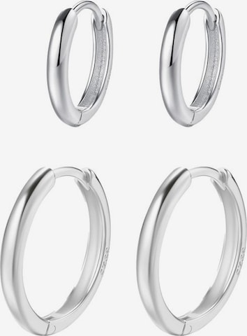 Hey Happiness Earring 'Grace' in Silver: front