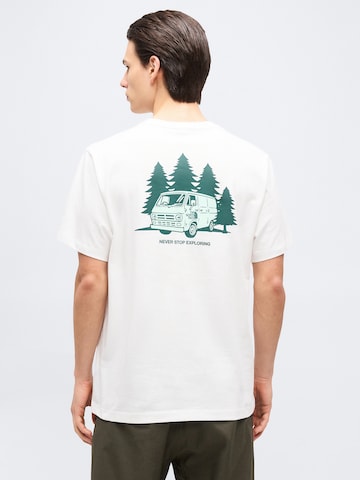 THE NORTH FACE Футболка 'VAN LIFE' в Белый: спереди