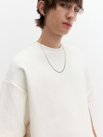 Pull&Bear Majica | bela barva