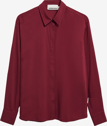 ARMEDANGELS Bluse 'Larisaana' in Rot: Vorderseite