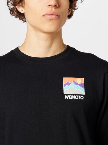 Wemoto Shirt 'Mountain LS' in Schwarz