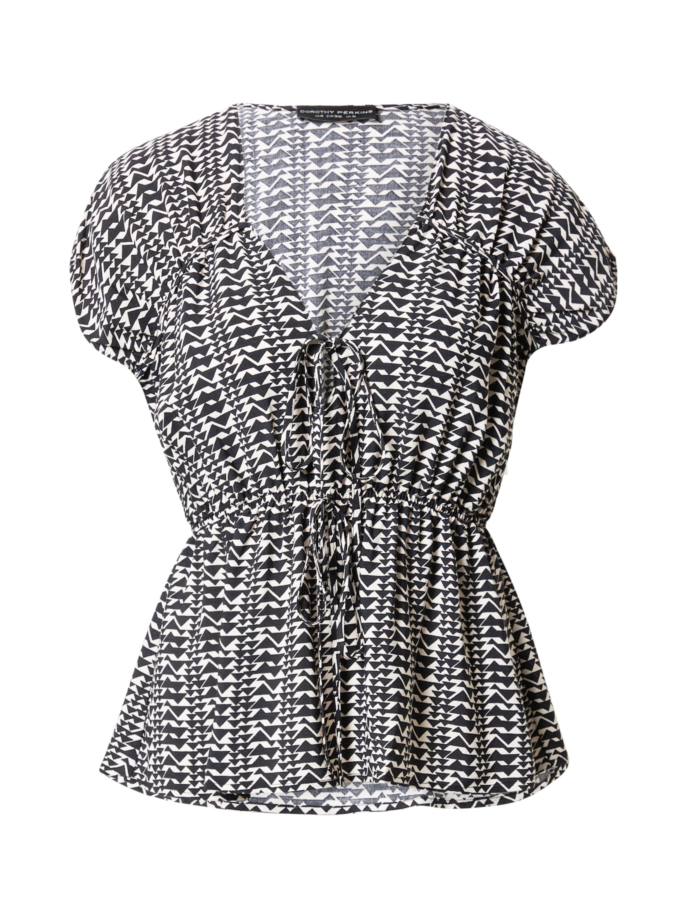 melns Dorothy Perkins T-Krekls: no priekšpuses