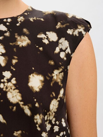 Camicia da donna di SELECTED in marrone