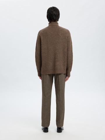 SELECTED Sweater 'SLHLand' in Brown