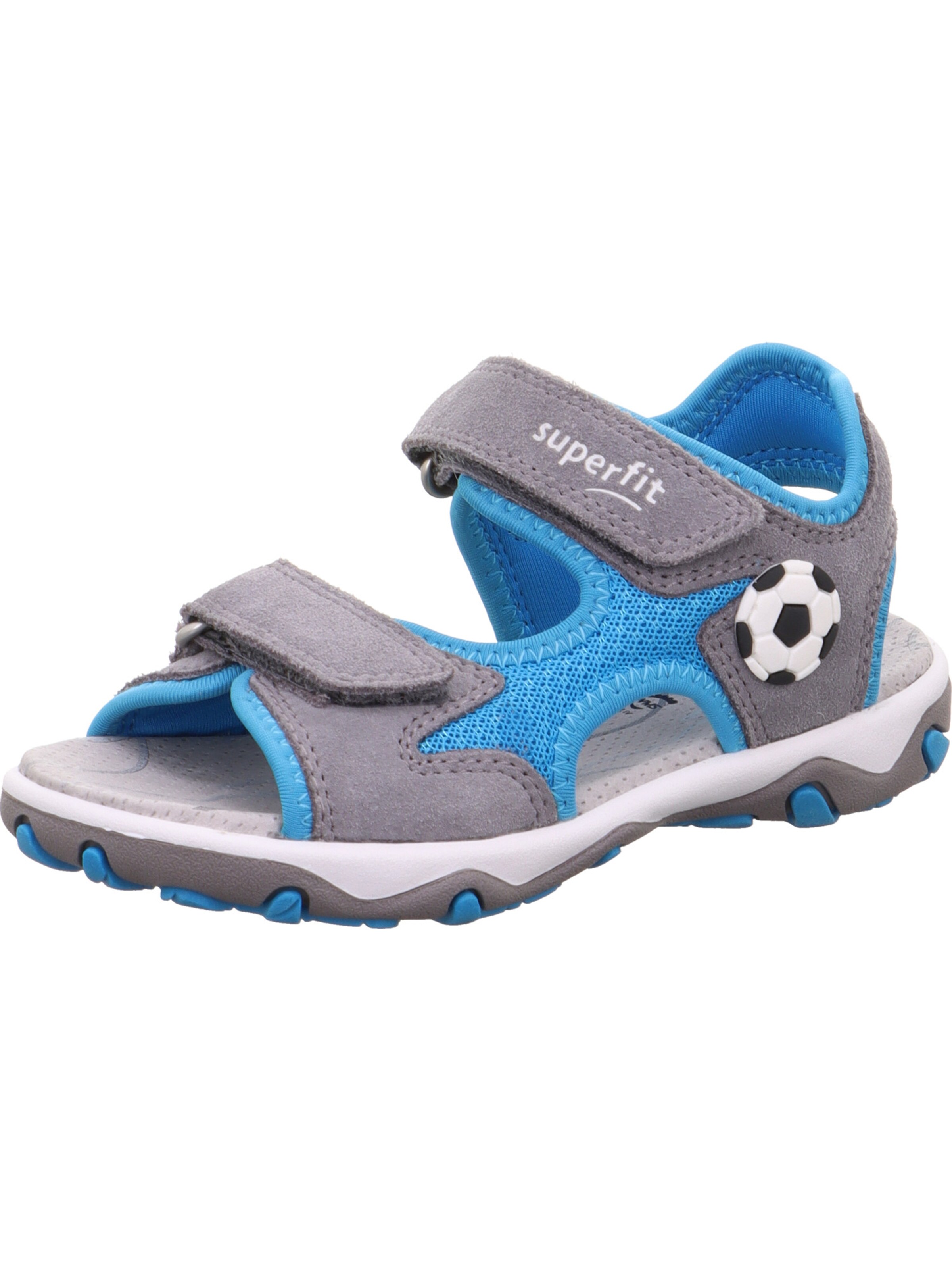 SUPERFIT Open shoes 'Mike 3.0' in Grey: front