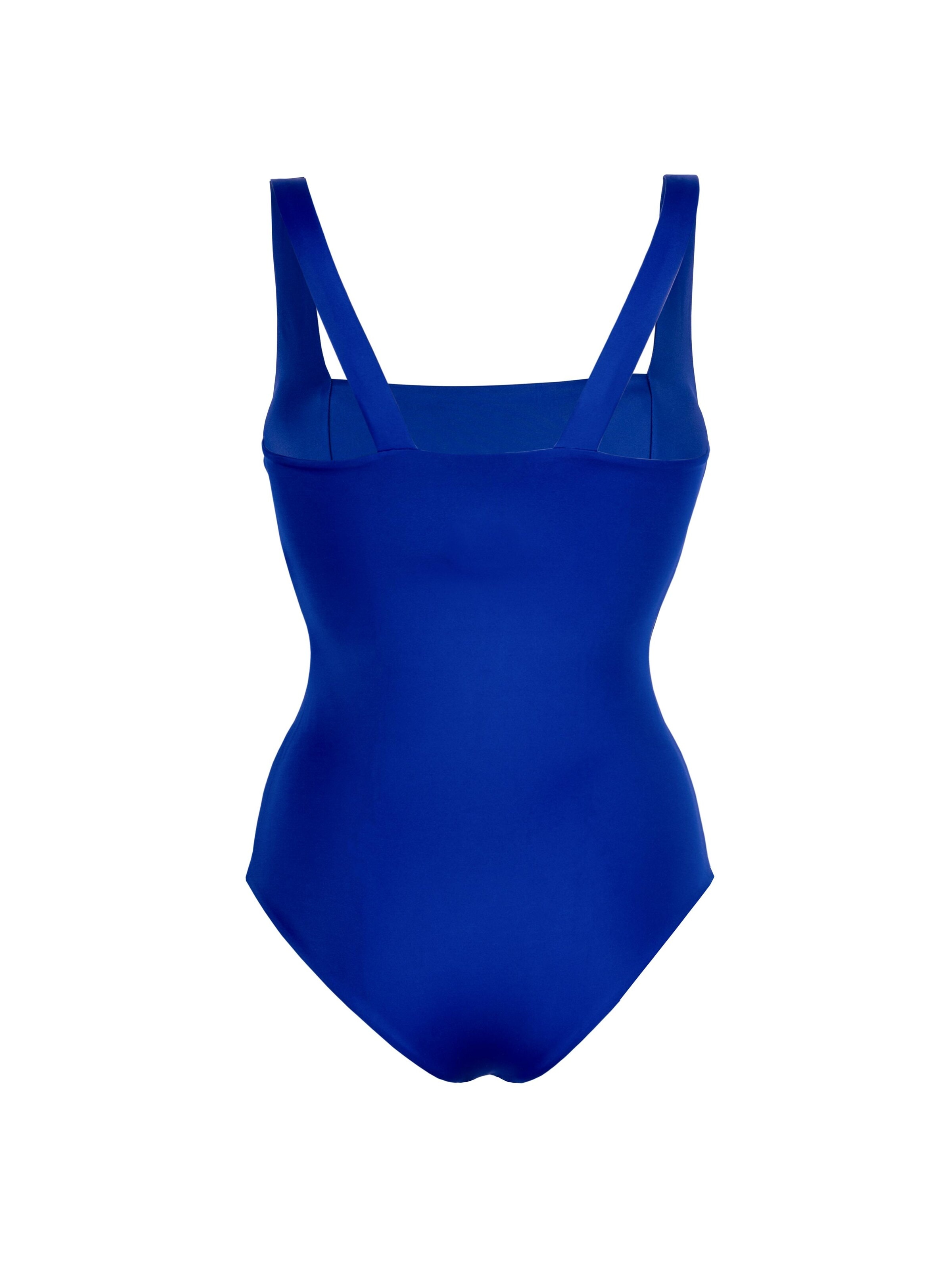 MAREZZA - Push-up Bañador moldeador 'Shaping One-Piece Swimsuit Mittlere Po-Bedeckung (Classic Fit)' en azul