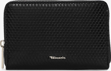 Tamaris Portemonnaie 'Fiorella' in Schwarz: Vorderseite