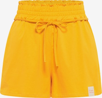 SOMWR Pants 'TEMPRATE' in Yellow: front