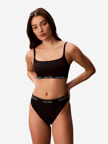 Bikini 'BRAZILIAN LV00Q61131' di Calvin Klein Jeans in nero: frontale