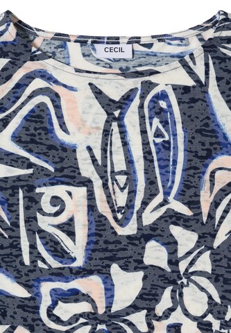 CECIL T-Shirt in Blau
