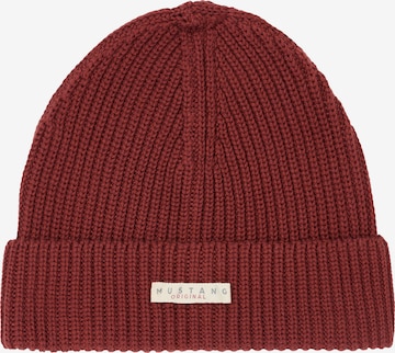 MUSTANG Beanie in Red: front