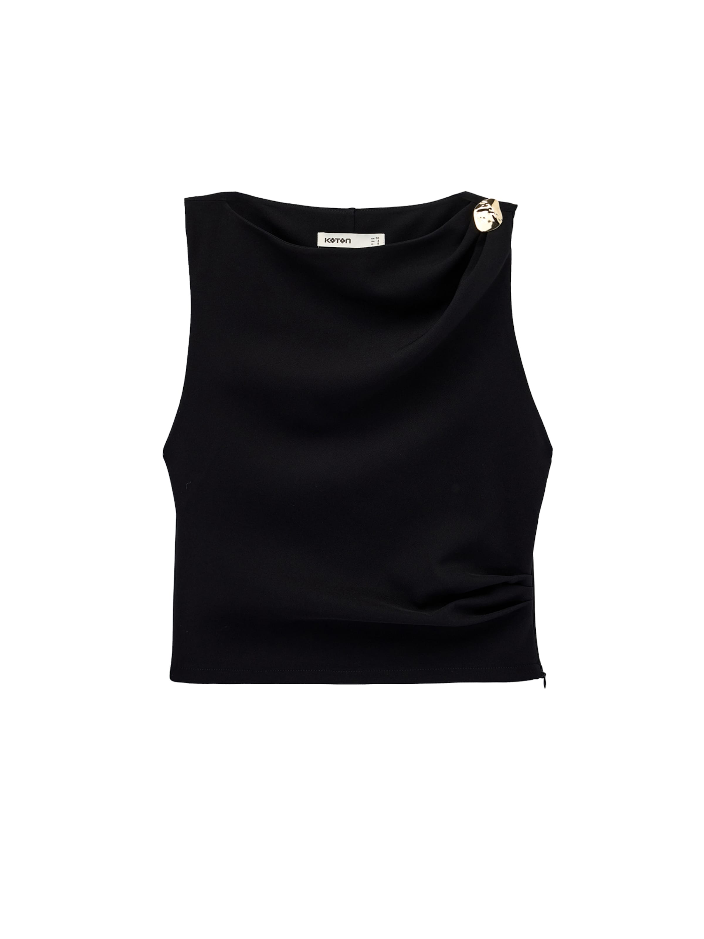 Koton Blouse in Zwart: voorkant