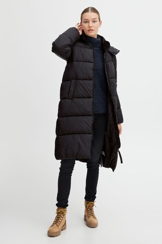Manteau d’hiver Oxmo en noir