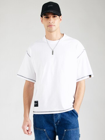 ALPHA INDUSTRIES Футболка 'Studio' в Белый