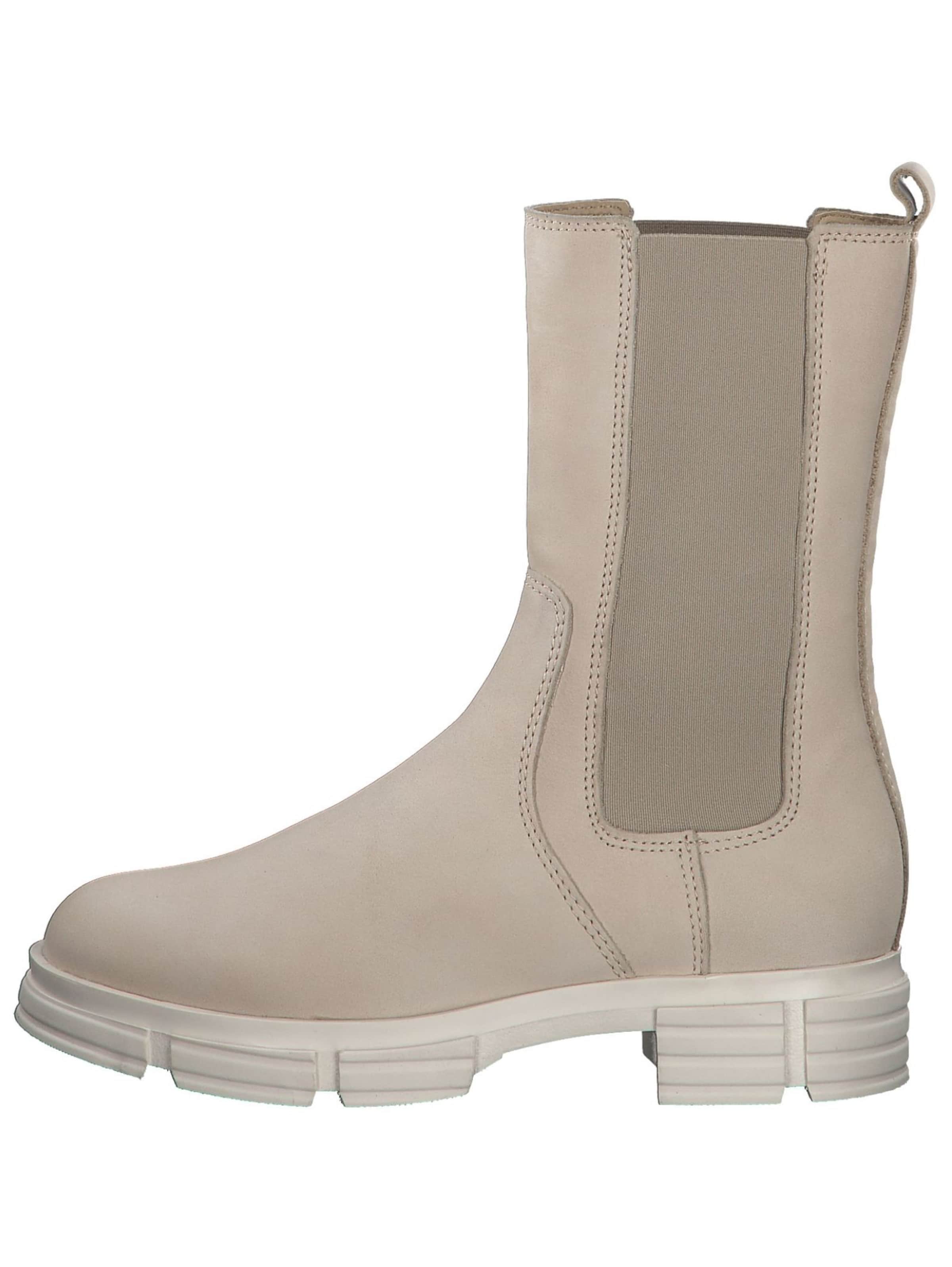 s.Oliver Chelsea boots in Beige