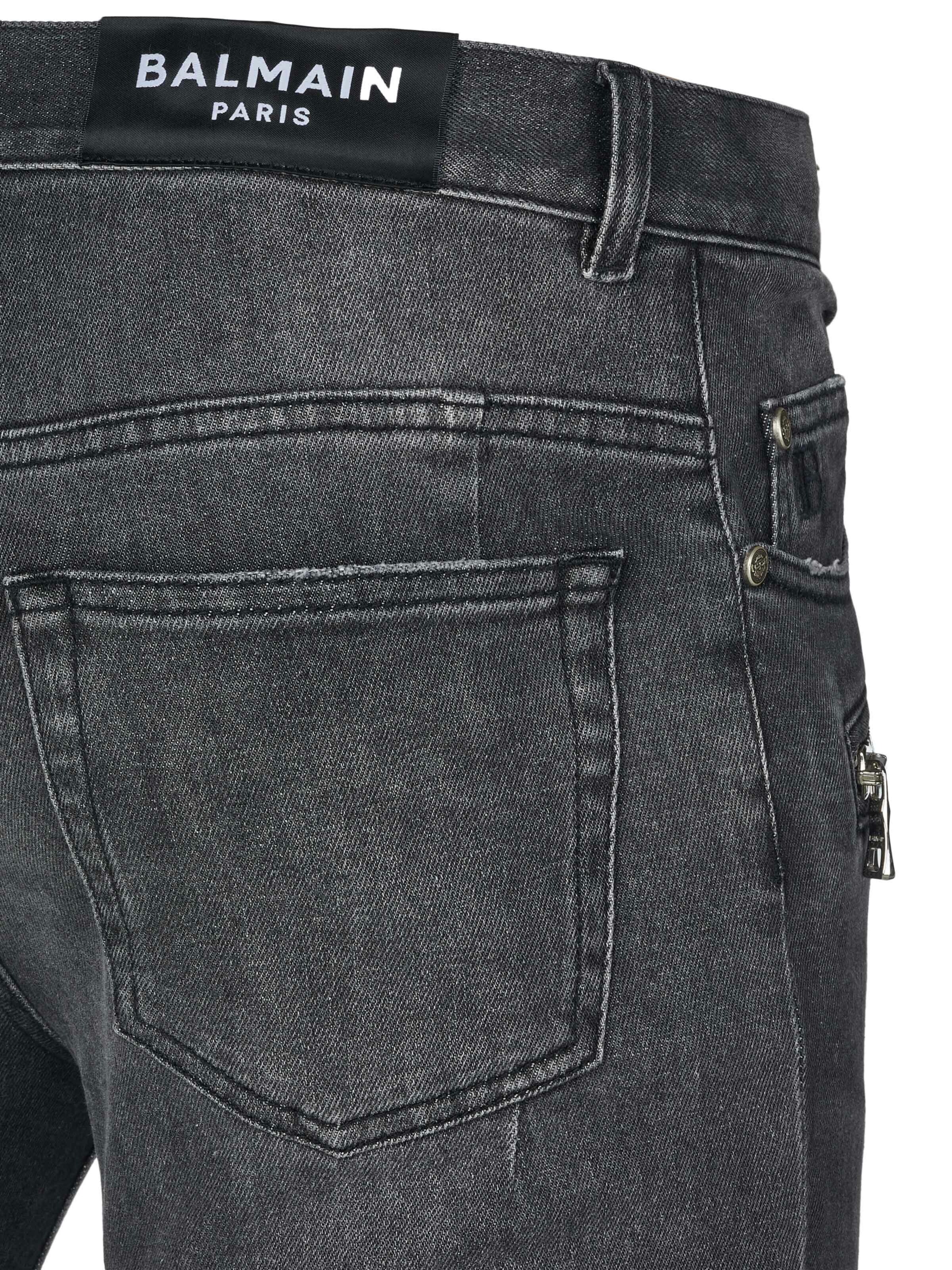 Balmain Regular Jeans in Grijs