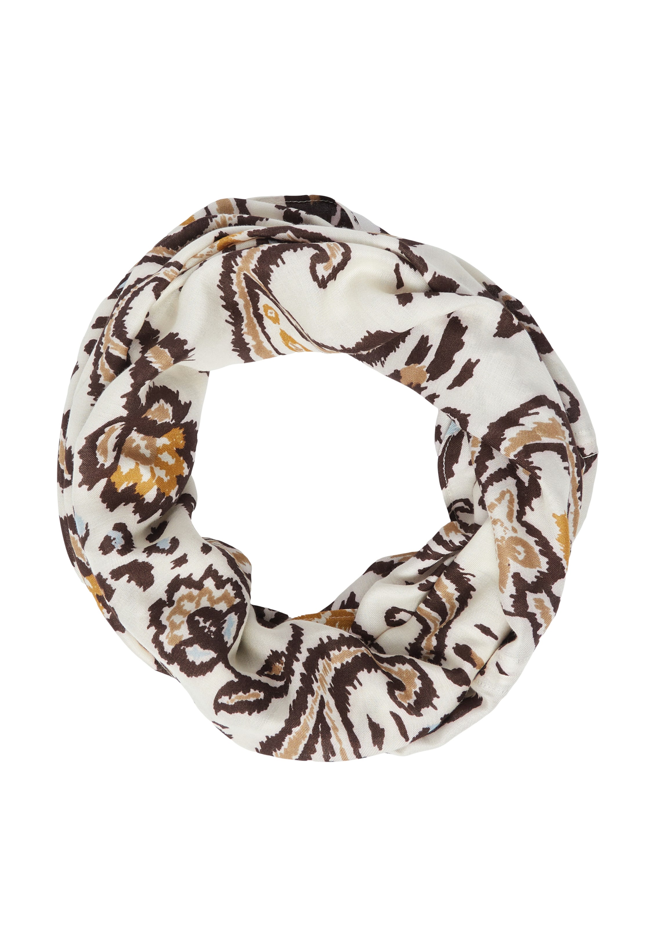 Écharpe tube s.Oliver en beige : devant