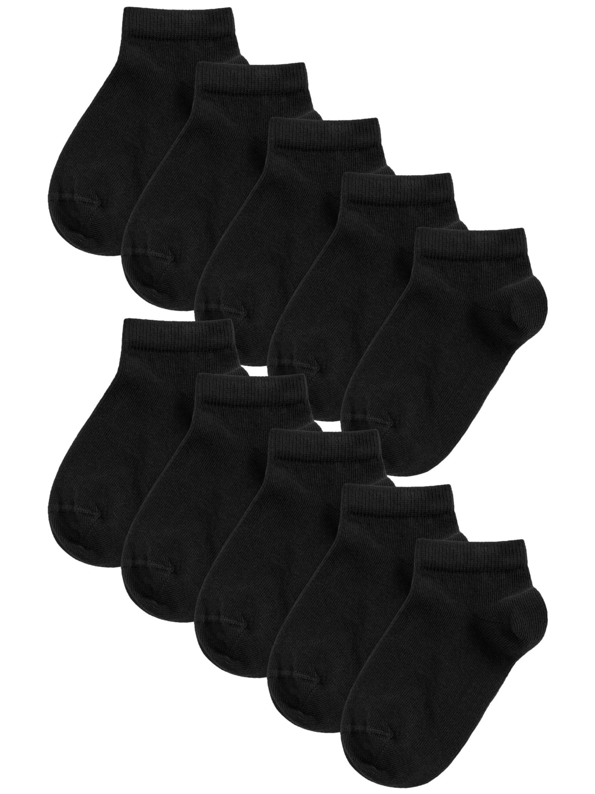 Next Socks in Black: front