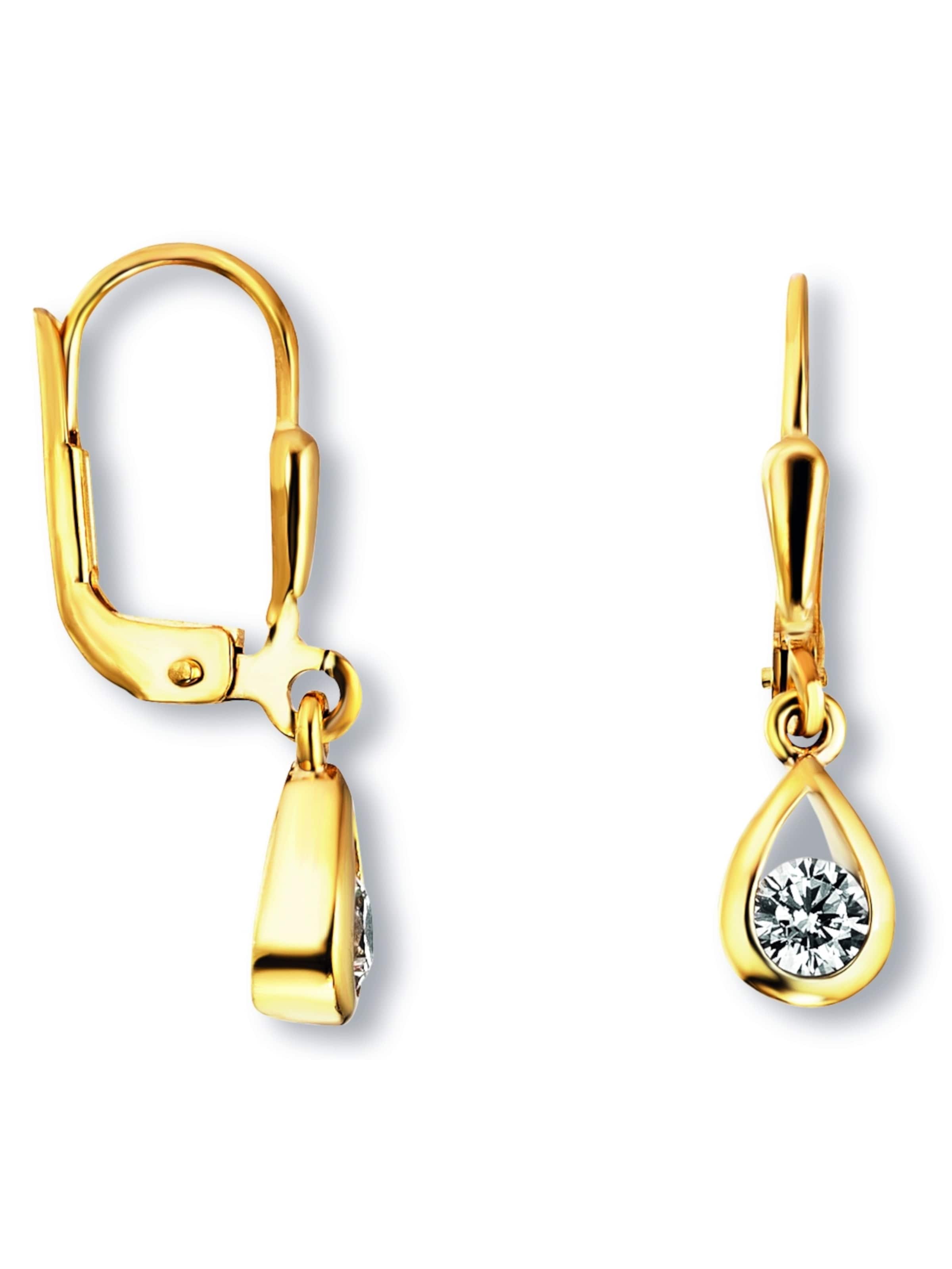 ONE ELEMENT Ohrringe in Gold