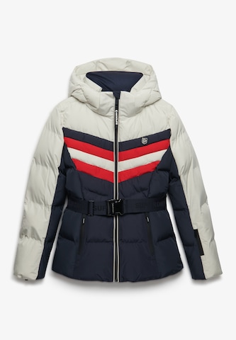 Veste de sport 'Luxe Chevron' Superdry & Co en bleu