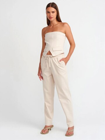 Dilvin Regular Pants in Beige