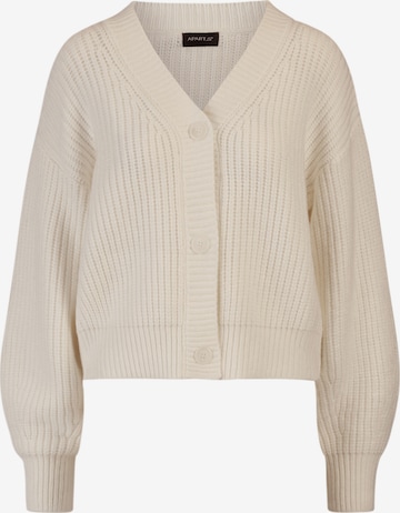 APART Strickjacke in Weiß: Vorderseite