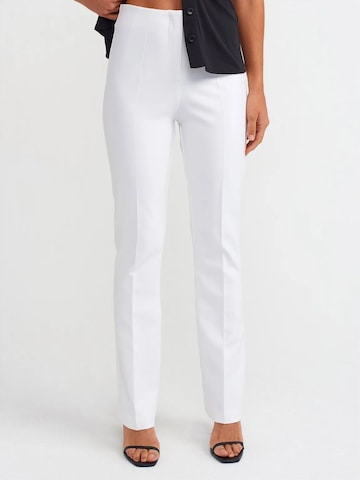Dilvin Pants in White: front