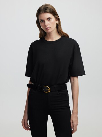 Ipekyol Shirt in Zwart: voorkant