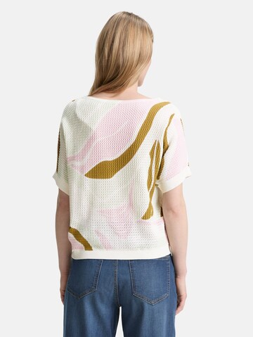 TOM TAILOR Pullover in Weiß