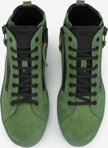 Kazar - Zapatillas deportivas altas en verde