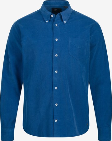 JP1880 Regular fit Button Up Shirt in Blue: front