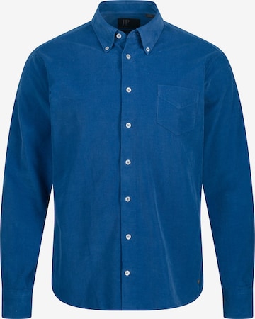JP1880 Overhemd in Blauw: voorkant