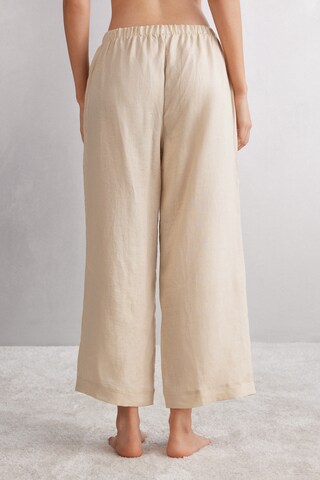 INTIMISSIMI Wide Leg Hose in Beige