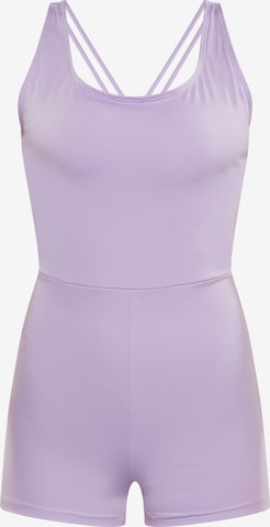 faina Athlsr Jumpsuit in Purple: front