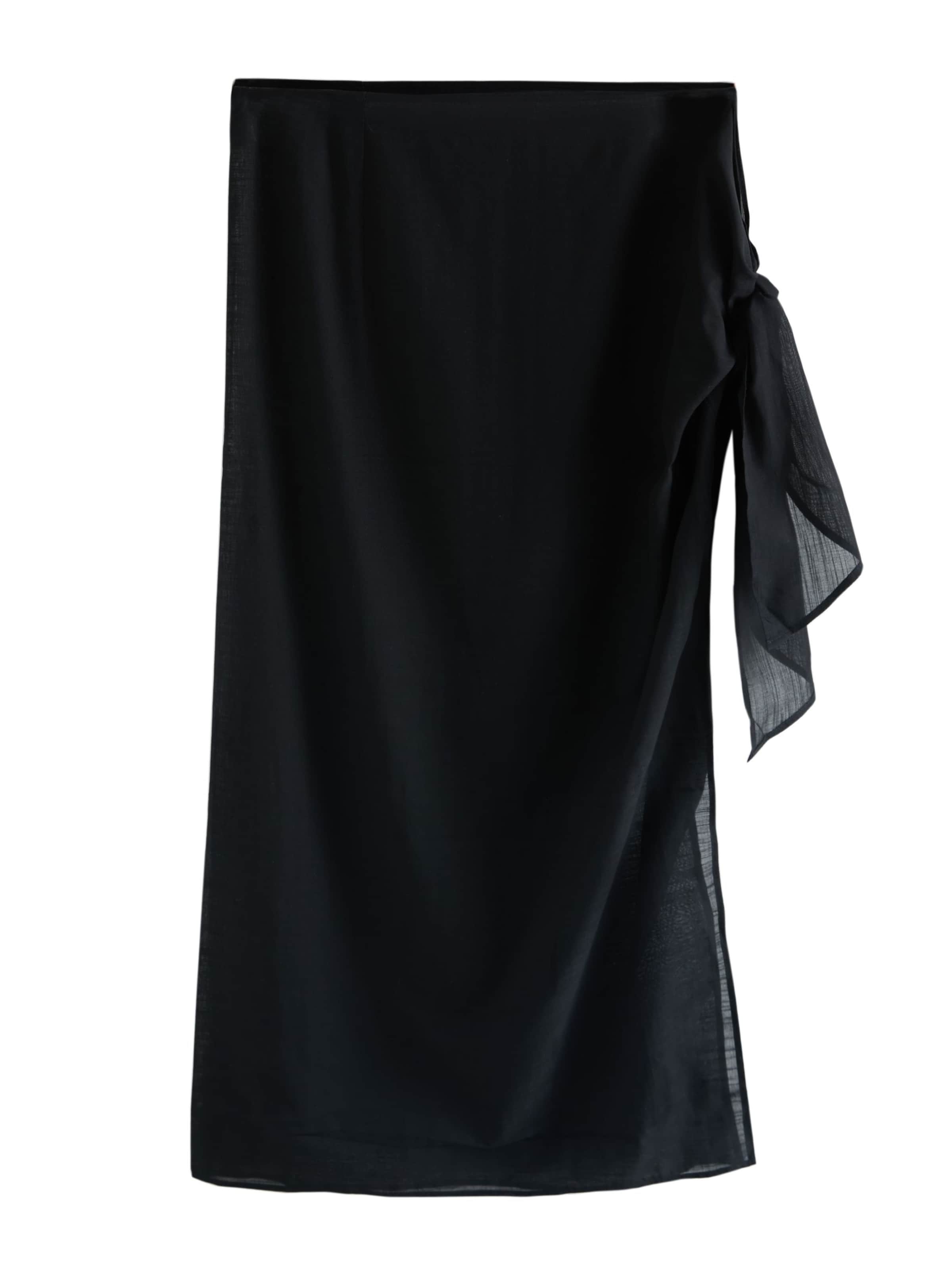 Next Skirt in Black: front