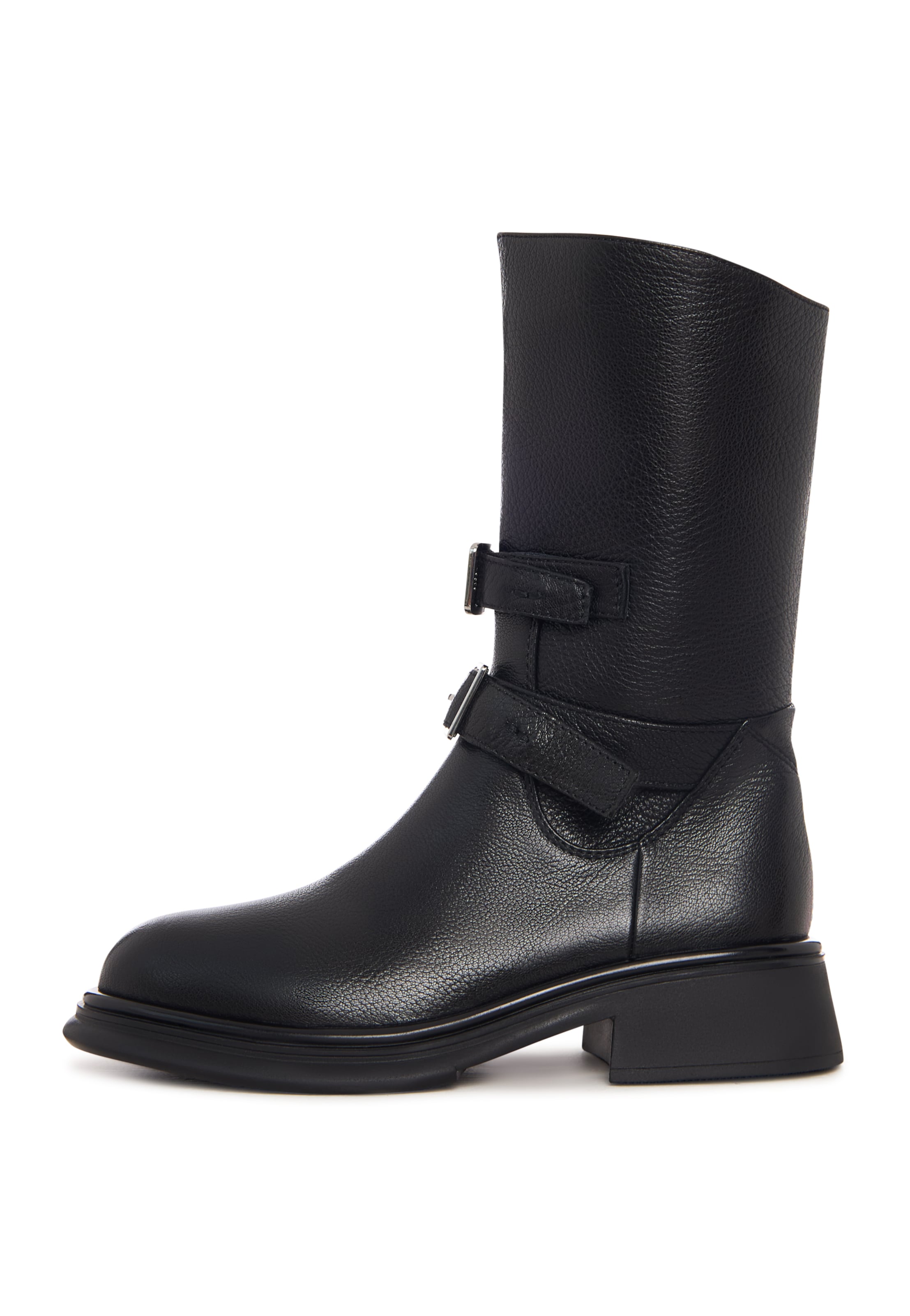 CESARE GASPARI Bootie in Black: front