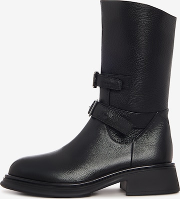 Bottines CESARE GASPARI en noir : devant